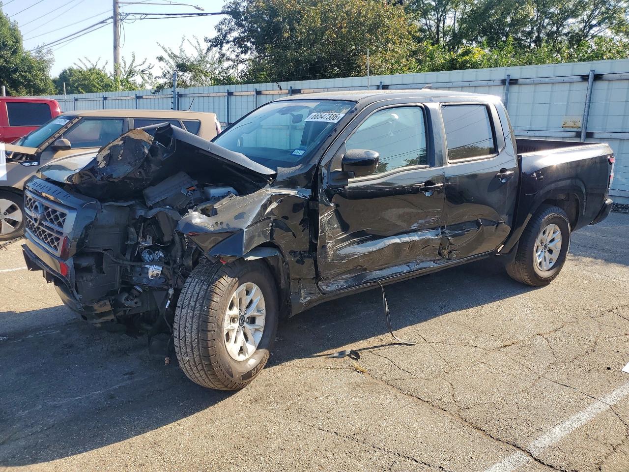 2024 Nissan FRONTIER SV, schwarz, 73.697 km, Import USA — Foto 1