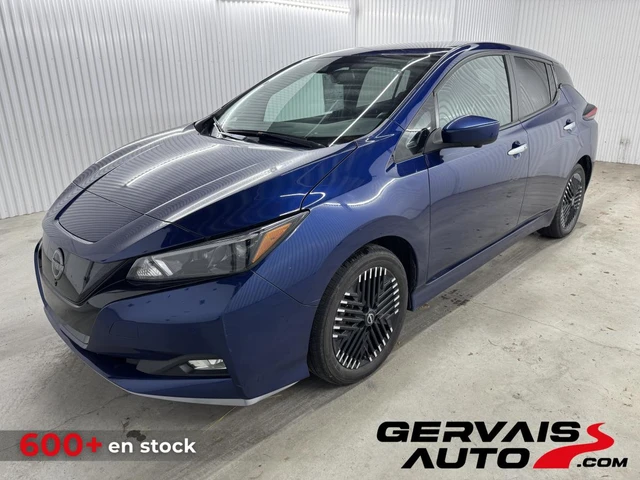 2024 Nissan Leaf SV PLUS camera, blau, 49.790 km, Import Kanada — Foto 1