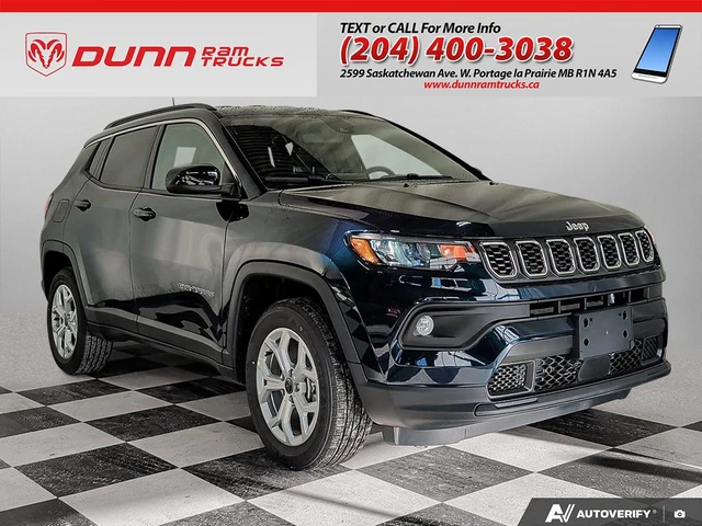 2026 Jeep Compass North 4x4, blau, 14 km, Import Kanada — Foto 1
