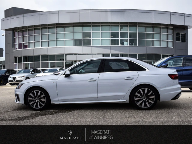 2024 Audi A4 Progressiv, weiß, 35.142 km, Import Kanada — Foto 3 z 15