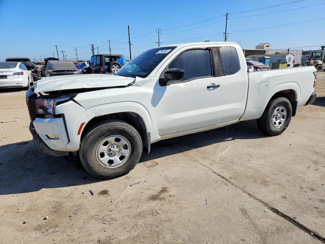 2022 Nissan FRONTIER, weiß, 35.504 km, Import USA — Foto 1