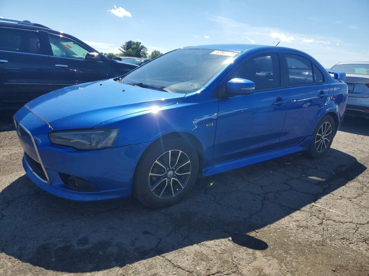 2015 Mitsubishi LANCER SE, blau, 298.624 km, Import USA — Foto 1