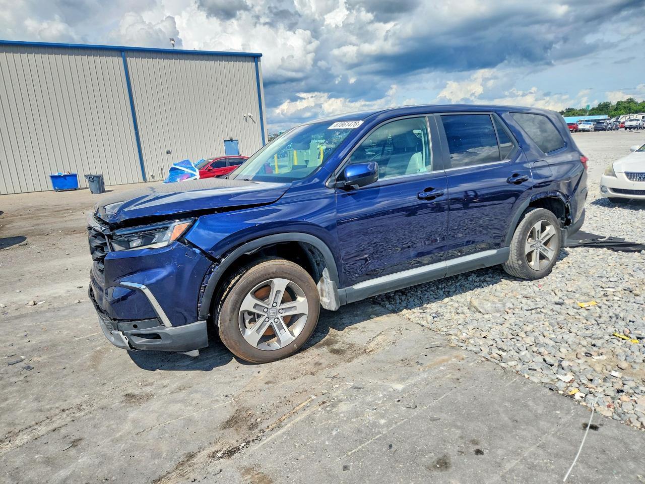 2024 Honda PILOT EXL, blau, 319.742 km, Import USA — Foto 1