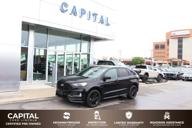 2023 Ford Edge SEL, schwarz, 54.329 km, Import Kanada — Foto 1