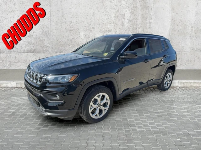 2026 Jeep Compass North, schwarz, 9 km, Import Kanada — Foto 1