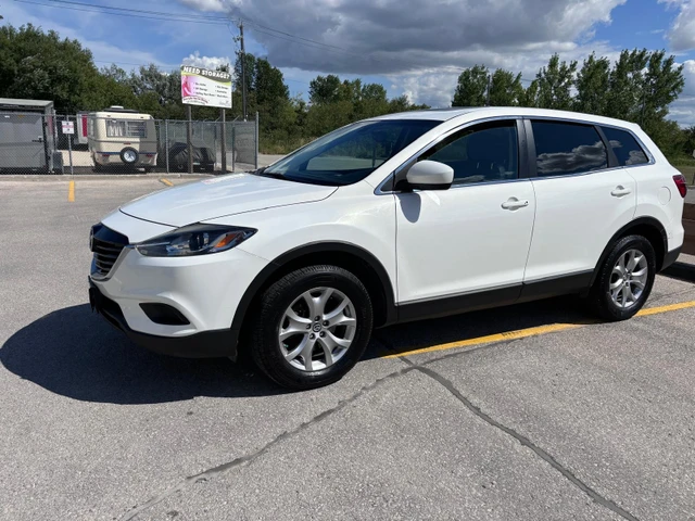 2015 Mazda Cx9 GS, weiß, 215.000 km, Import Kanada — Foto 1