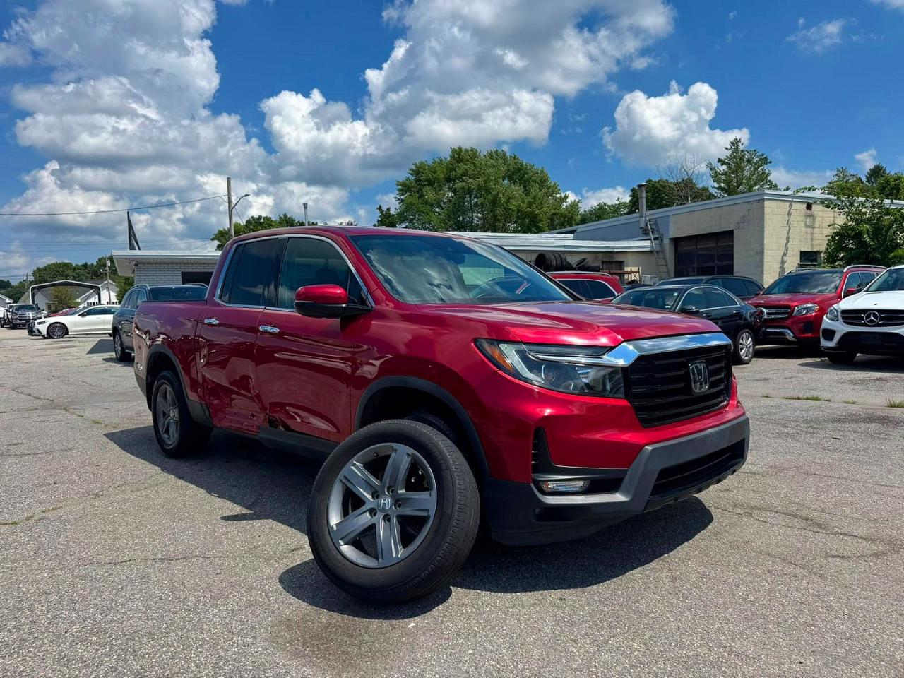 2022 Honda RIDGELINE RTL, BURGUNDY, 294.892 km, Import USA — Foto 1