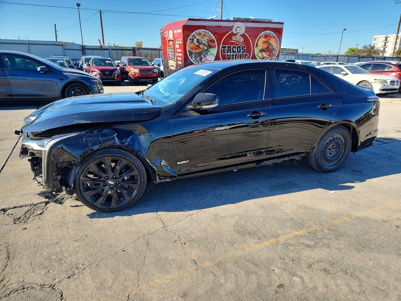 2024 Cadillac CT4-V, schwarz, 33.078 km, Import USA — Foto 1