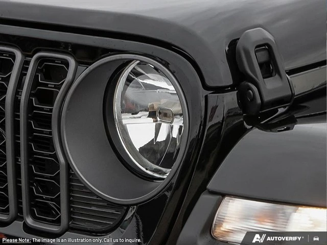 2026 Jeep Gladiator Sport S | Hard Top | 12.3 Display |, schwarz, 40 km, Import Kanada — Foto 8 z 20