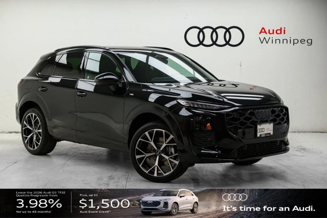 2026 Audi Q3 Technik, schwarz, 18 km, Import Kanada — Foto 1