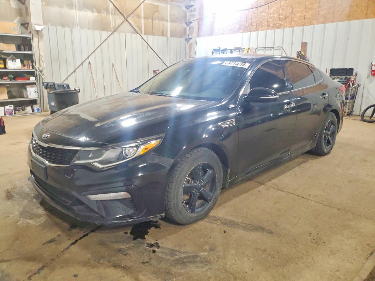 2019 Kia OPTIMA S, schwarz, 99.208 km, Import USA — Foto 1