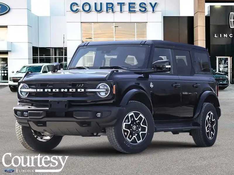 2026 Ford Bronco Outer Banks, schwarz, 0 km, Import Kanada — Foto 1 z 9 2026 Ford Bronco Outer Banks, schwarz, 0 km, Import Kanada — Foto 1 z 9