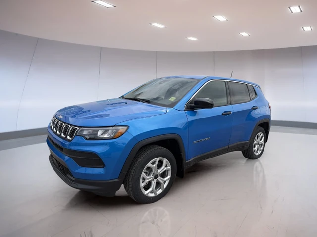 2026 Jeep Compass Sport, blau, 5 km, Import Kanada — Foto 1