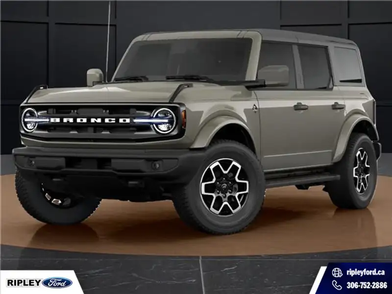 2026 Ford Bronco Outer Banks, grau, 0 km, Import Kanada — Foto 1