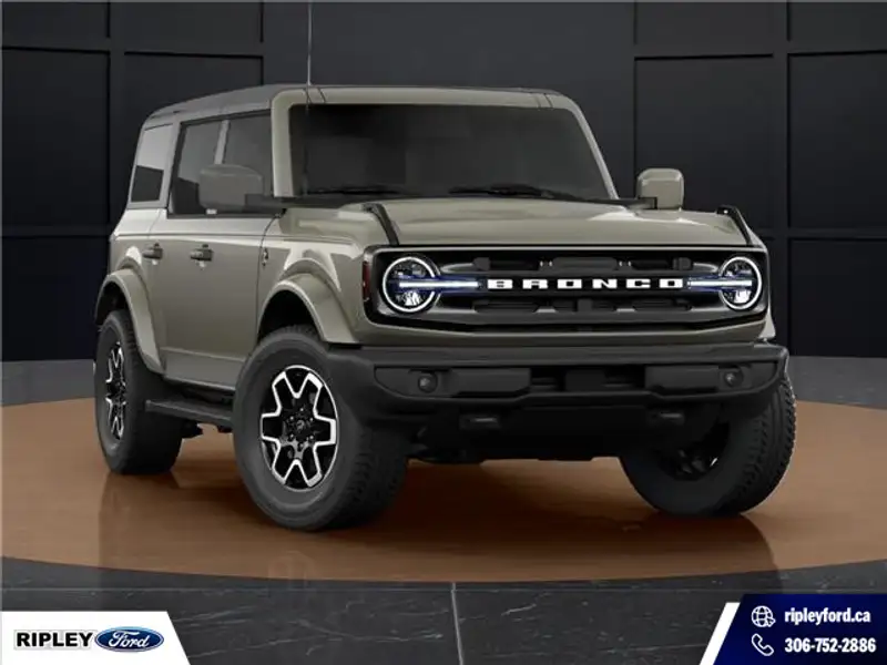 2026 Ford Bronco Outer Banks, grau, 0 km, Import Kanada — Foto 4 z 7