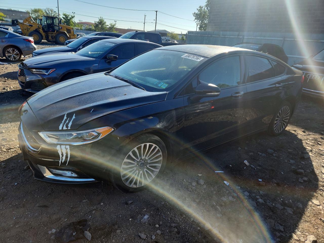 2017 Ford FUSION SE, schwarz, 148.679 km, Import USA — Foto 1