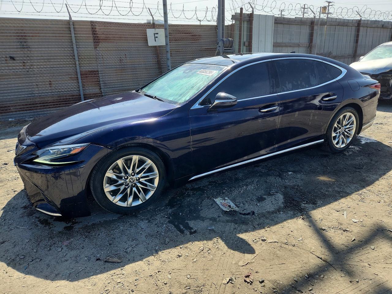 2020 Lexus LS 500 BASE, blau, 39.448 km, Import USA — Foto 1