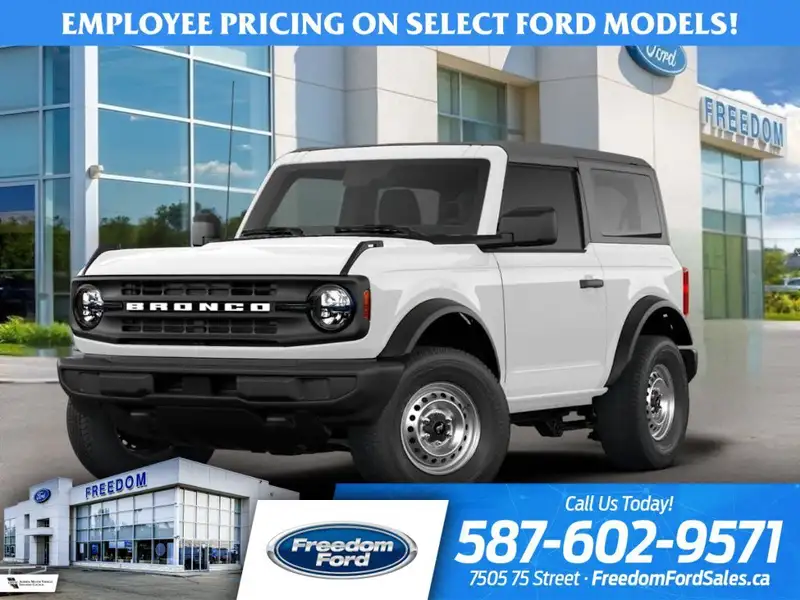 2026 Ford Bronco Base - Factory Order, weiß, 0 km, Import Kanada — Foto 1