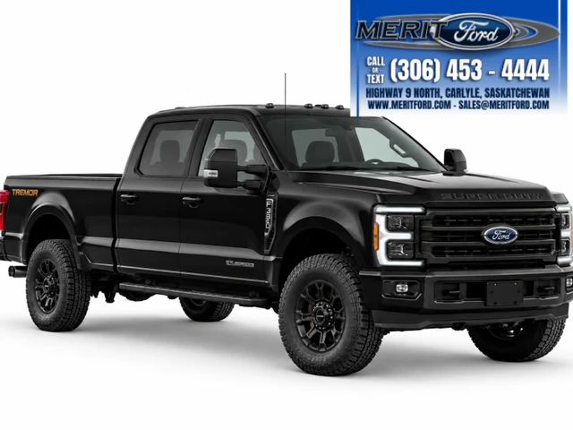 2027 Ford Super Duty F-350 LARIAT 6.7L HO POWERSTROKE V8 DSL 618A+, schwarz, 12 km, Import Kanada — Foto 1