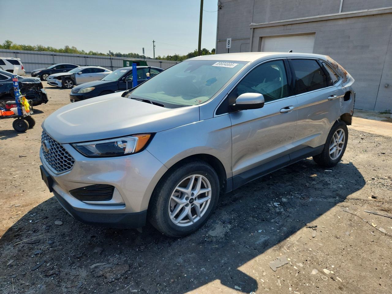2023 Ford EDGE SEL, silber, 62.637 km, Import USA — Foto 1
