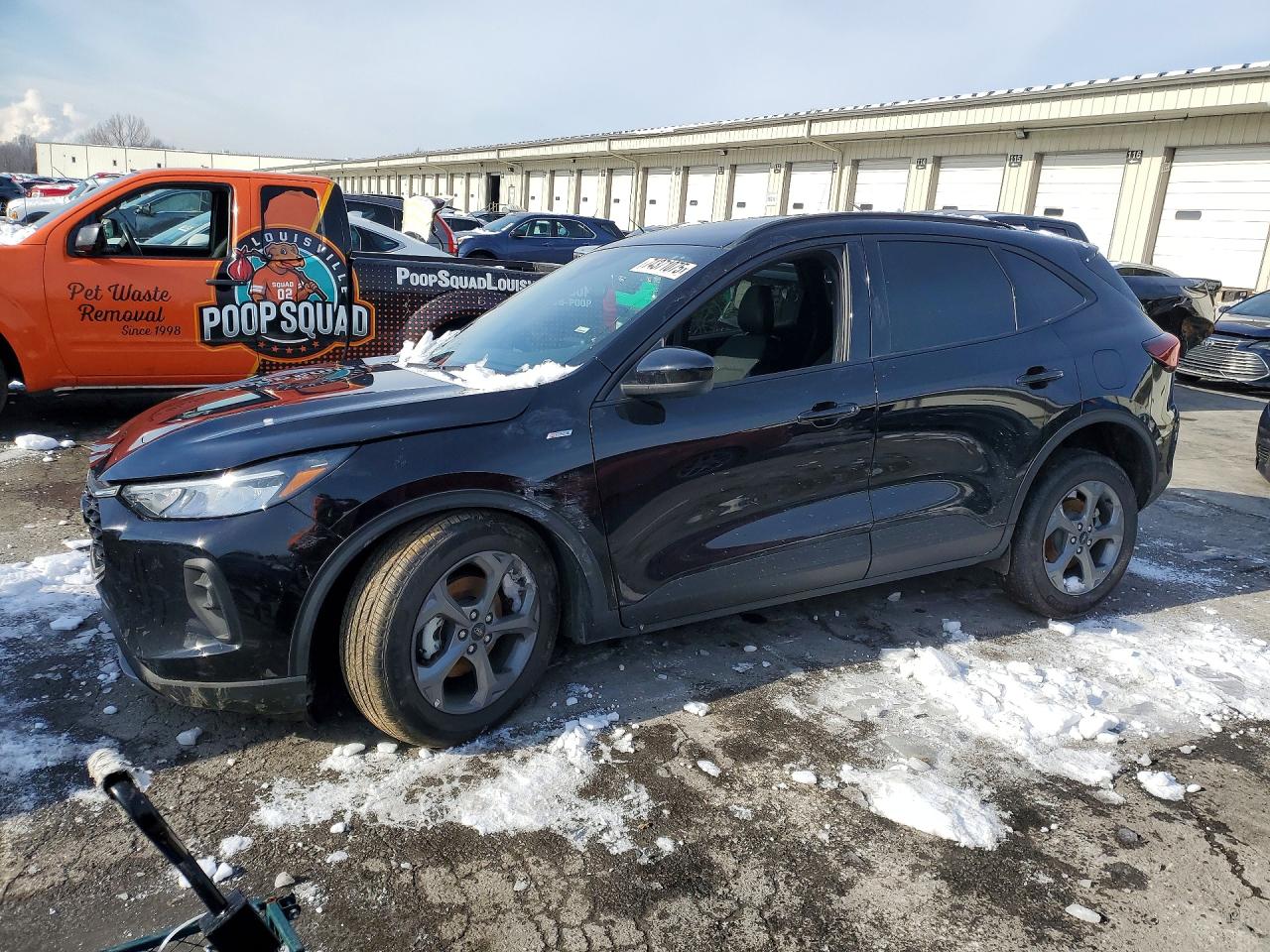 2025 Ford ESCAPE ST LINE SELECT, schwarz, 18.327 km, Import USA — Foto 1