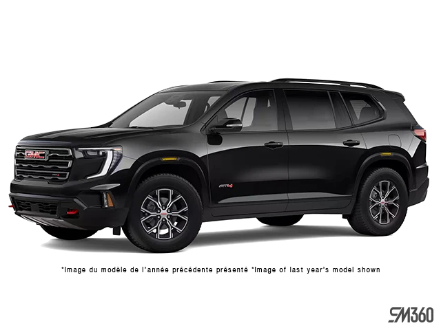 2027 GMC Acadia AT4, schwarz, 10 km, Import Kanada — Foto 1