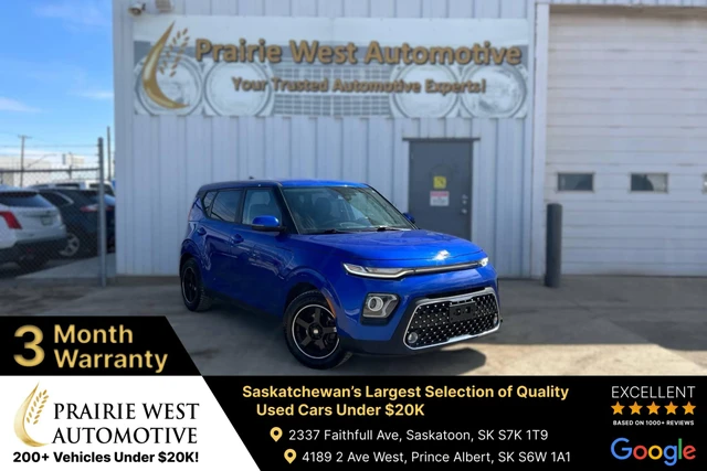 2021 Kia Soul EX|No Accident|Heated Seats, blau, 152.879 km, Import Kanada — Foto 1