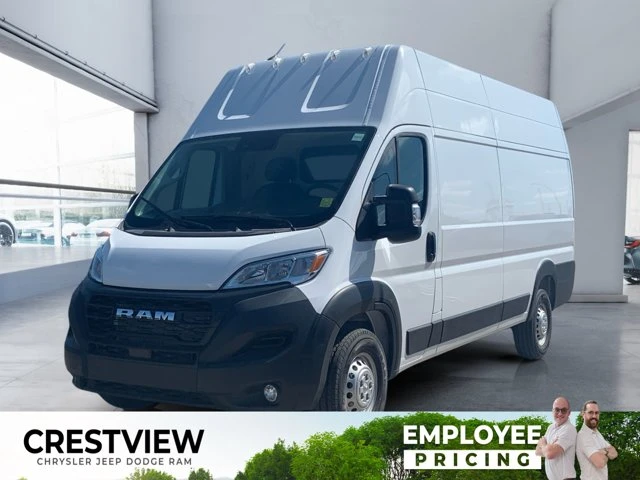 2026 RAM ProMaster Cargo Van Tradesman * - Super High Roof - Cargo Partition - Adaptive Cruise - Remote Start & More!, weiß, Import Kanada — Foto 1