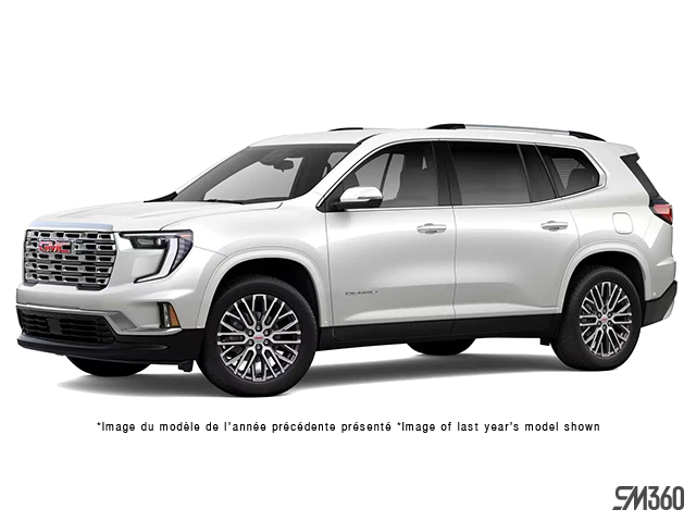 2027 GMC Acadia Denali, weiß, 15 km, Import Kanada — Foto 1
