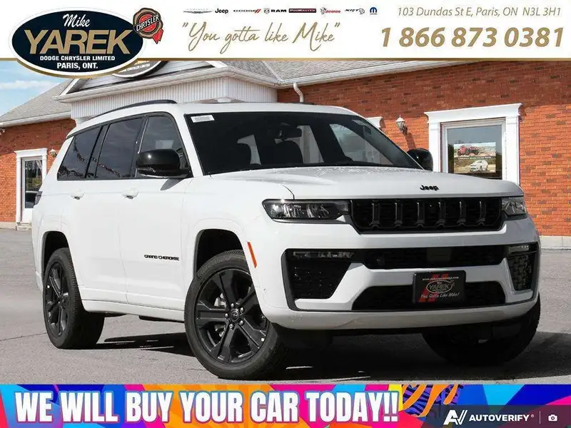 2027 Jeep Grand Cherokee L Limited Reserve, blau, 1 km, Import Kanada — Foto 1