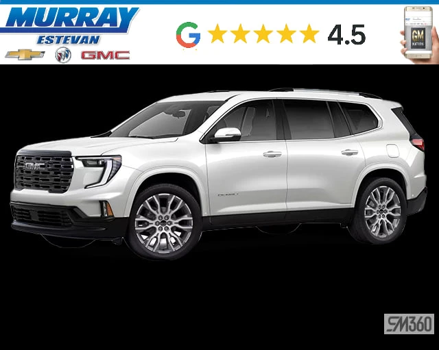 2027 GMC Acadia Denali Ultimate, weiß, Import Kanada — Foto 1