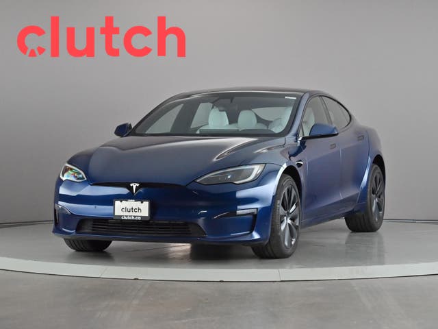 2022 Tesla Model S Long Range, blau, 43.122 km, Import Kanada — Foto 1