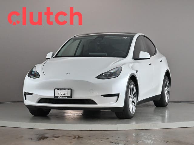 2024 Tesla Model Y Long Range, weiß, 127.033 km, Import Kanada — Foto 1