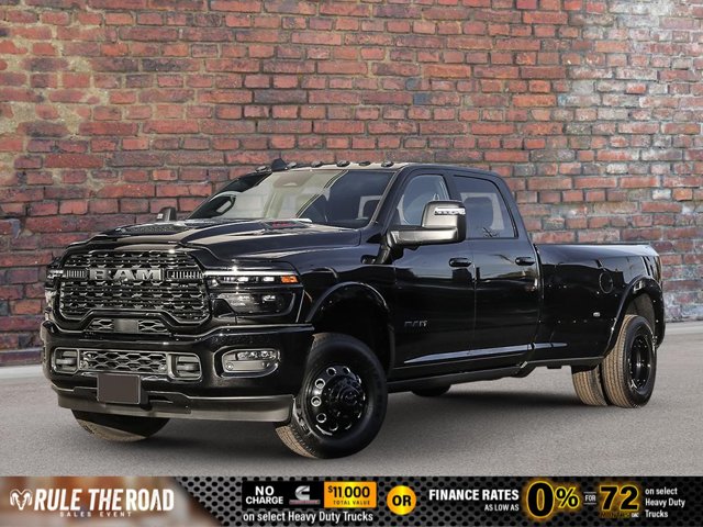 2026 RAM 3500 Limited, schwarz, 12 km, Import Kanada — Foto 1