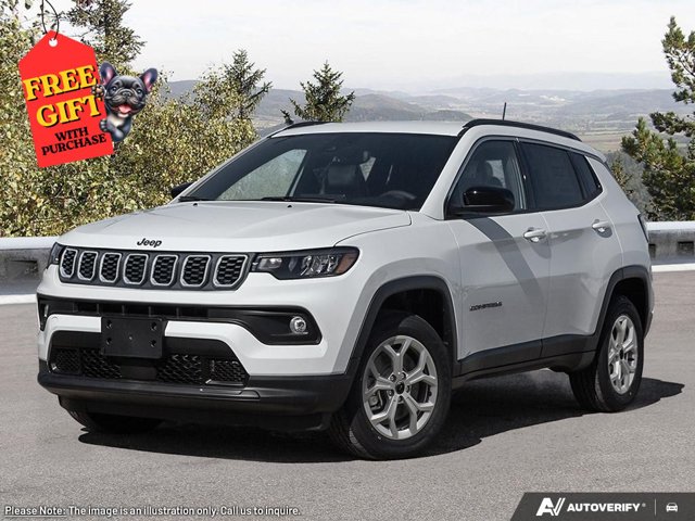 2026 Jeep Compass North, weiß, 5 km, Import Kanada — Foto 1