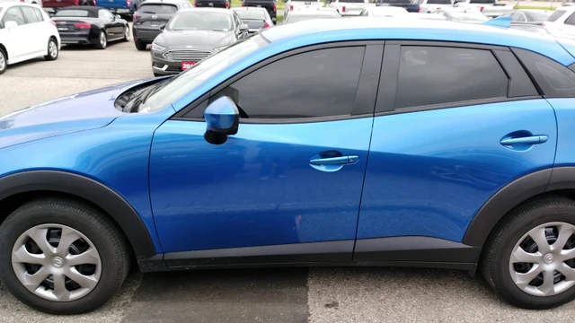 2017 Mazda Cx3 GX, blau, 123.999 km, Import Kanada — Foto 4 z 4