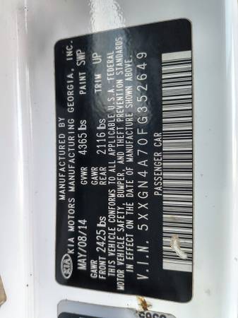 2015 Kia, Import USA — Foto 12 z 12