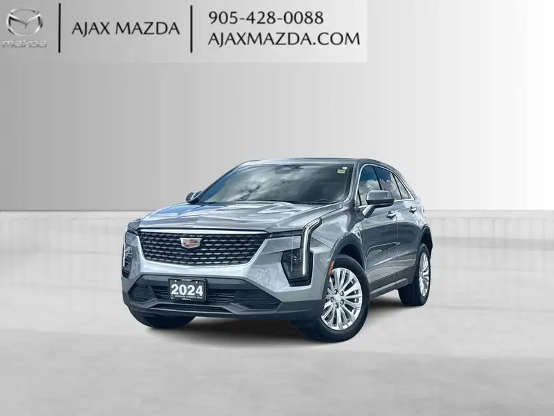 2024 Cadillac XT4 AWD Turbo, silber, 17.913 km, Import Kanada — Foto 1 z 12 2024 Cadillac XT4 AWD Turbo, silber, 17.913 km, Import Kanada — Foto 1 z 12