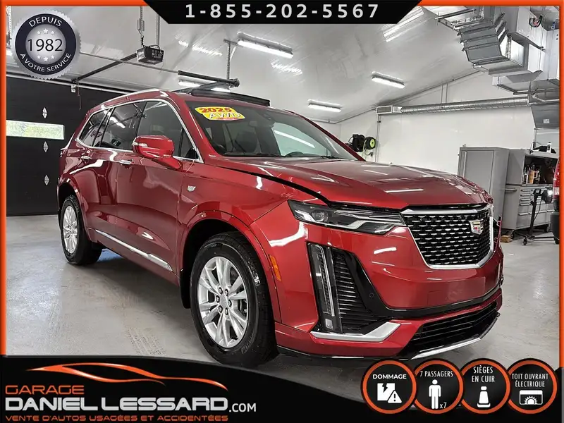 2025 Cadillac XT6 Luxury, rot, 2.921 km, Import Kanada — Foto 1
