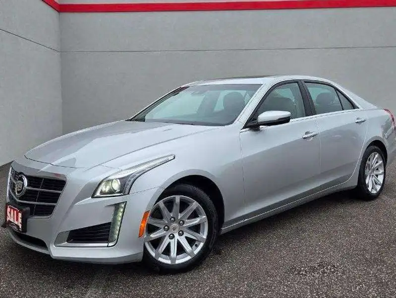 2014 Cadillac CTS Luxury, silber, 167.143 km, Import Kanada — Foto 1