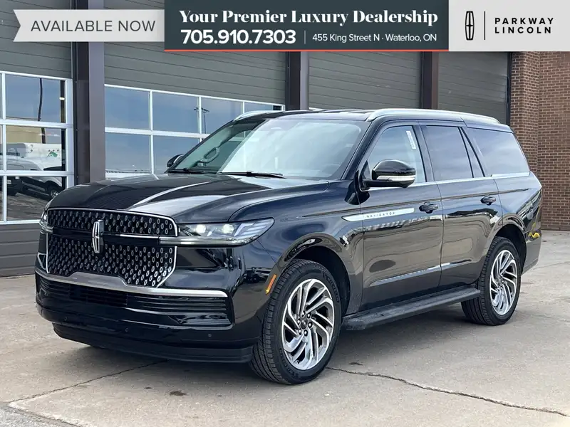 2027 Lincoln Navigator Premiere |, schwarz, 1 km, Import Kanada — Foto 1 z 12 2027 Lincoln Navigator Premiere |, schwarz, 1 km, Import Kanada — Foto 1 z 12