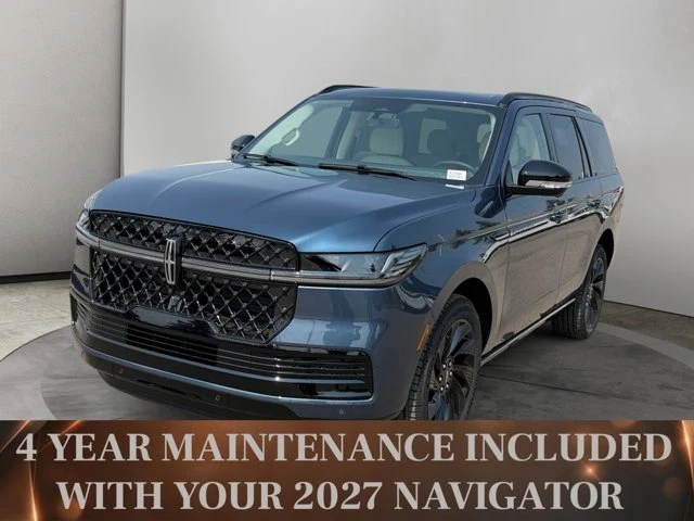 2027 Lincoln Navigator Reserve, blau, 8 km, Import Kanada — Foto 1