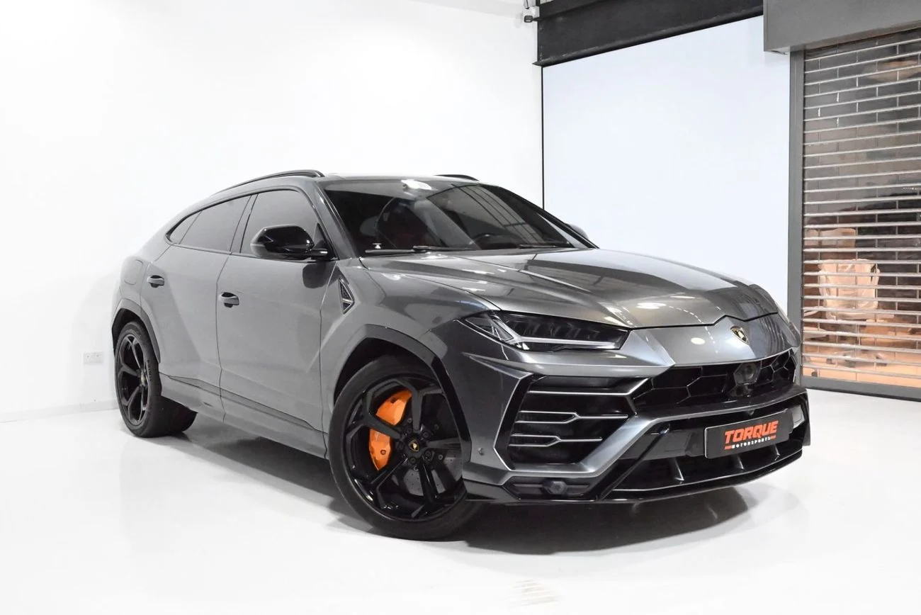 2019 Lamborghini Urus STD, grau, 109.608 km, Import VAE — Foto 1