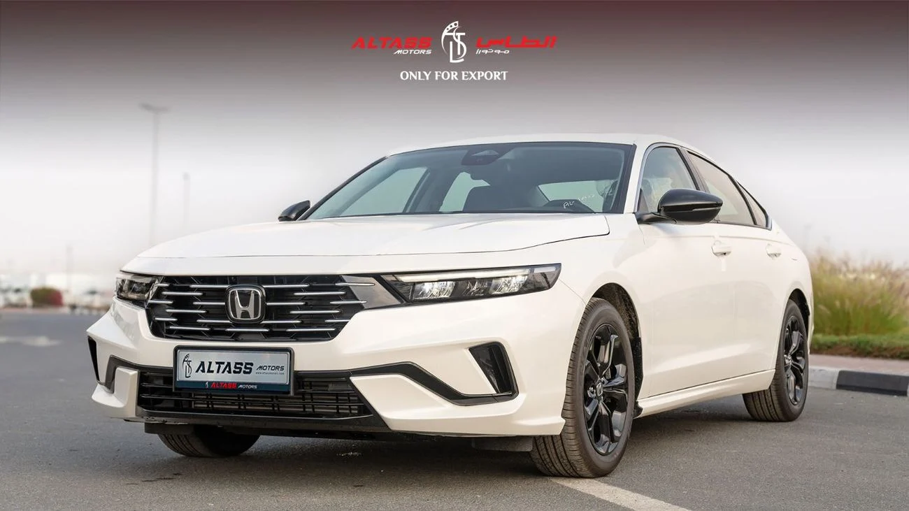 2025 Honda Accord EX-L, weiß, 25 km, Import VAE — Foto 1