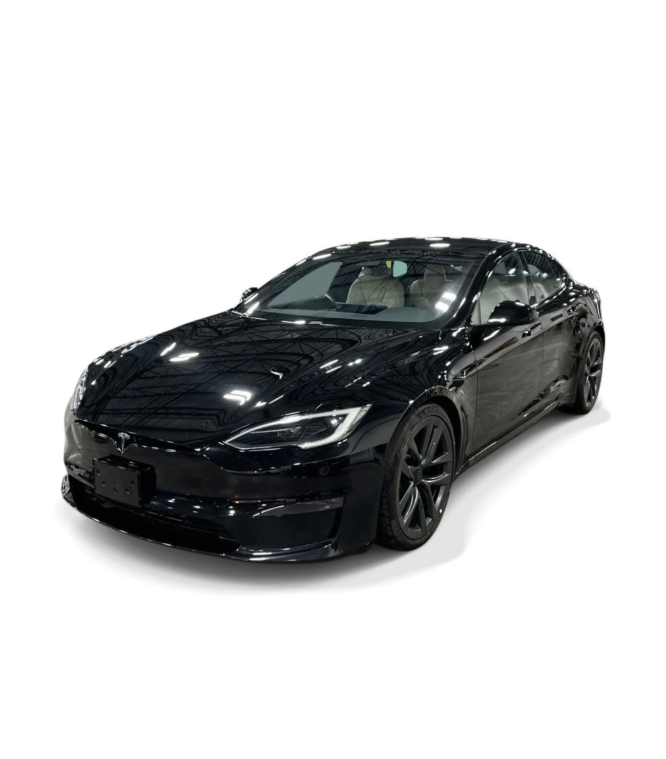 2023 Tesla Model S LONG RANGE, schwarz, 6.000 km, Import VAE — Foto 1