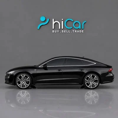 2020 Audi A7, schwarz, 114.064 km, Import VAE — Foto 4 z 14