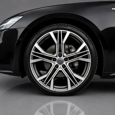 2020 Audi A7, schwarz, 114.064 km, Import VAE — Foto 6 z 14