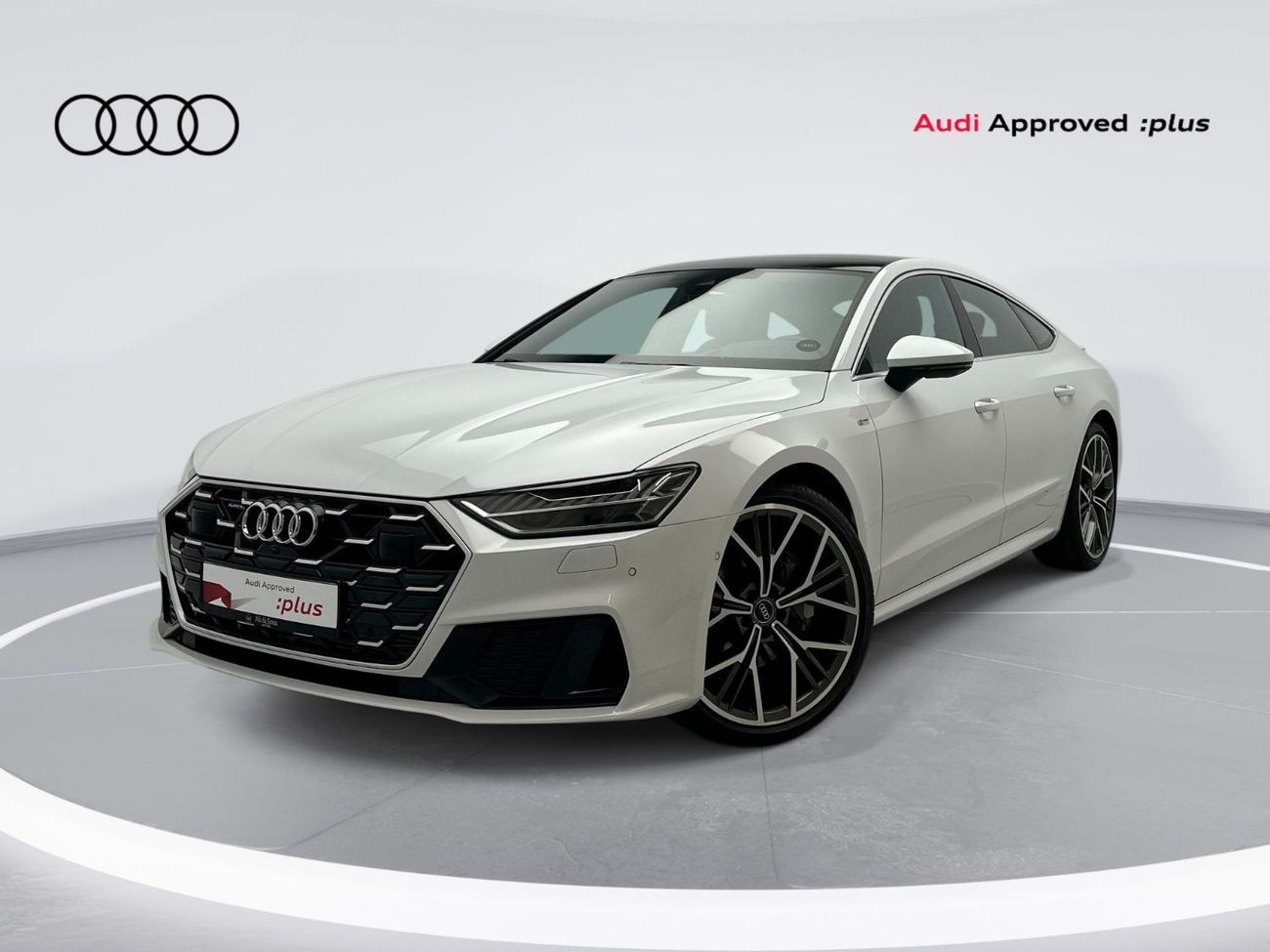 2024 Audi A7, weiß, 9.807 km, Import VAE — Foto 1