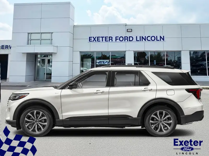 2027 Ford Explorer ST-LINE 4WD, weiß, 0 km, Import Kanada — Foto 3 z 12