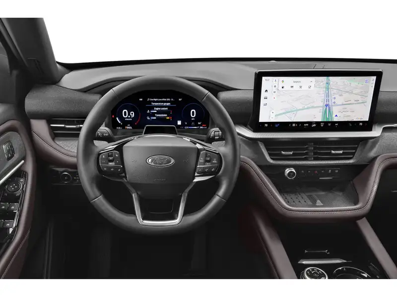 2027 Ford Explorer Platinum, schwarz, 0 km, Import Kanada — Foto 4 z 11